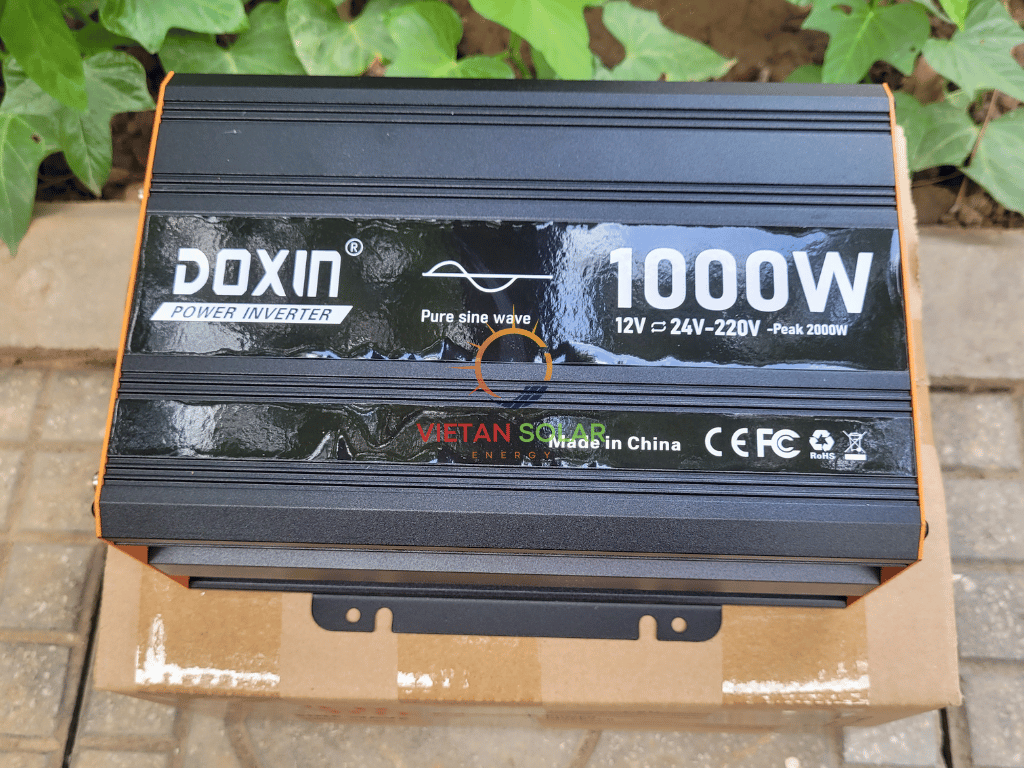 Kích điện 12v lên 220v sin chuẩn 1000w doxin